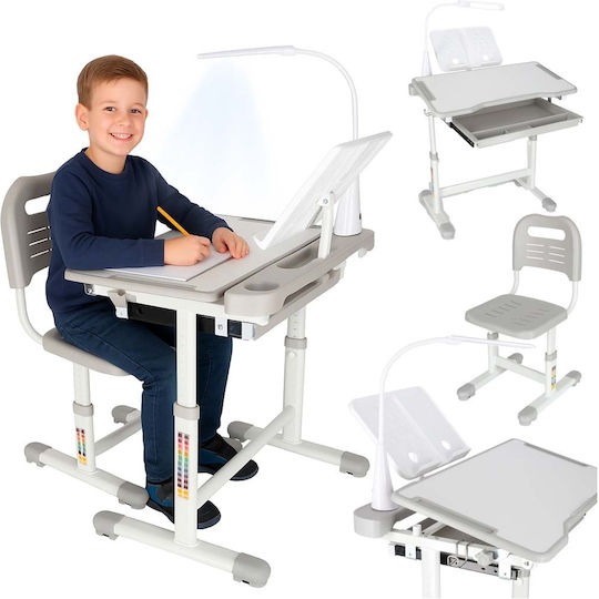 Kinder Tische Für Malerei Aus Kunststoff Grau ikonka Kinder Tische Für Malerei Aus Kunststoff Grau ikonka