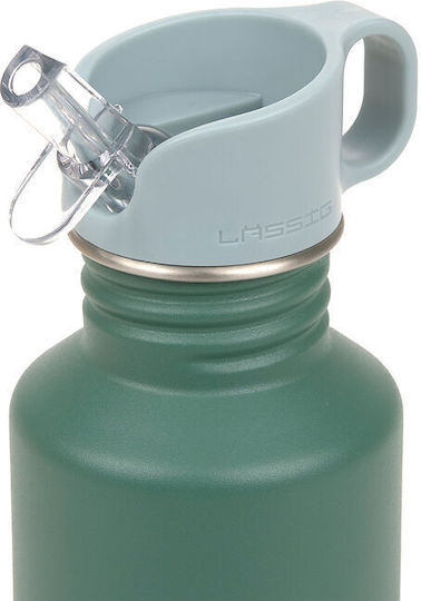 Laessig Ανοξείδωτο Παιδικό Παγούρι Non Spill Κίτρινο 500ml