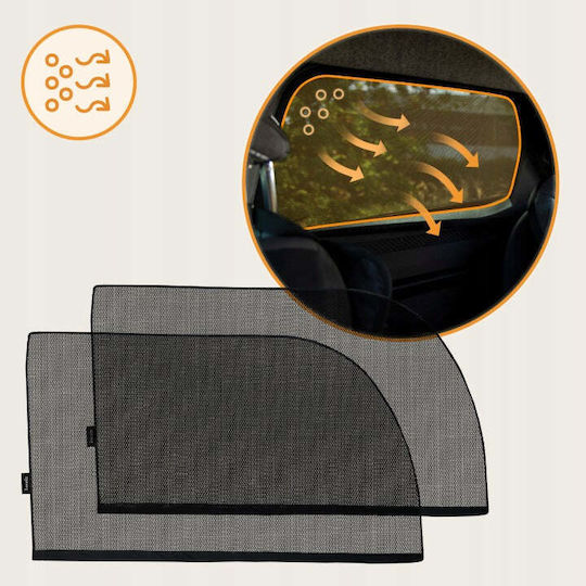 Lionelo Sunblocker Πλαϊνά Σκίαστρα Αυτοκινήτου 100x65εκ. 2τμχ