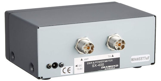 Diamond Sx-400 Γέφυρα Στασίμων Βατόμετρο 140-525 Mhz Κονέκτορες Pl