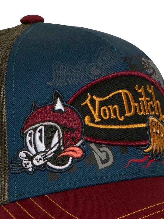 Von Dutch Καπέλα Vd 1 Ct Patches 20 Multi-vd 1 Ct Patches 20-multi