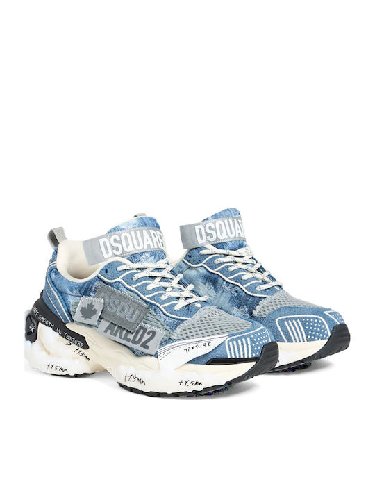 Dsquared2 Prime V2 Adidasi pentru femei Albastri Dsquared2 Prime V2 Adidasi pentru femei Albastri
