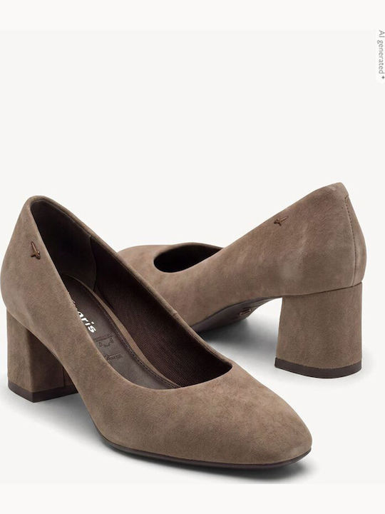 Wildleder Pumps Braune