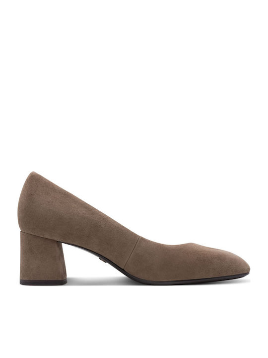 Wildleder Pumps Braune