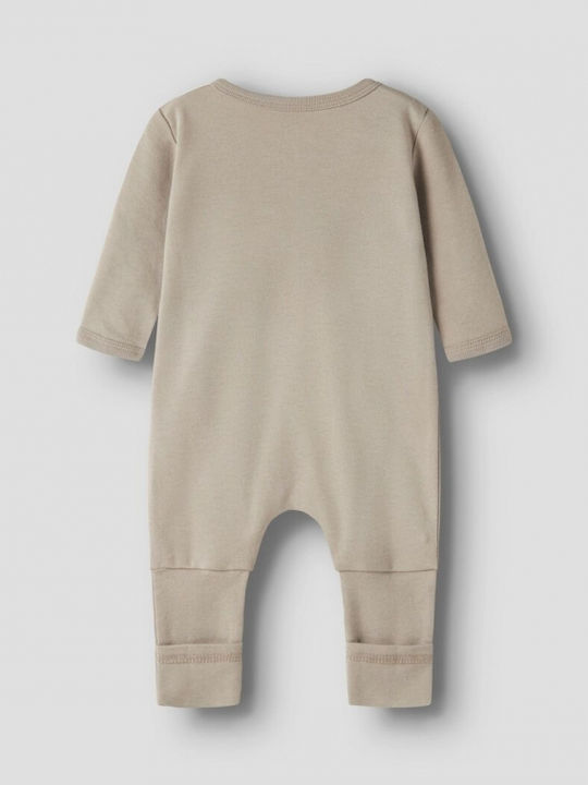 Name It Set of Onesies Beige-Khaki 2 Pieces