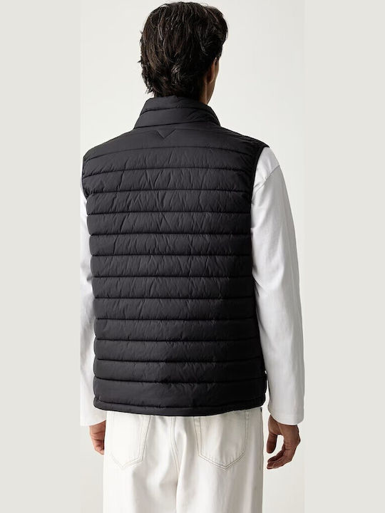 Sleeveless Puffer Jacket Black