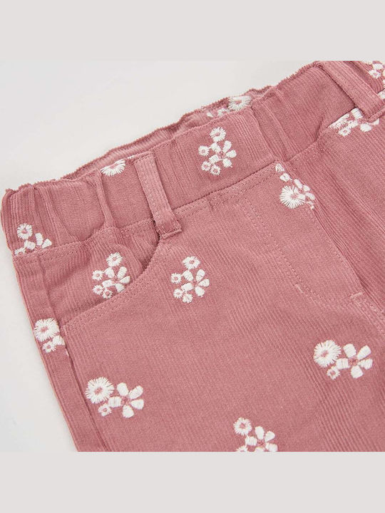 Kinderhose Zeigenfolge Rosa