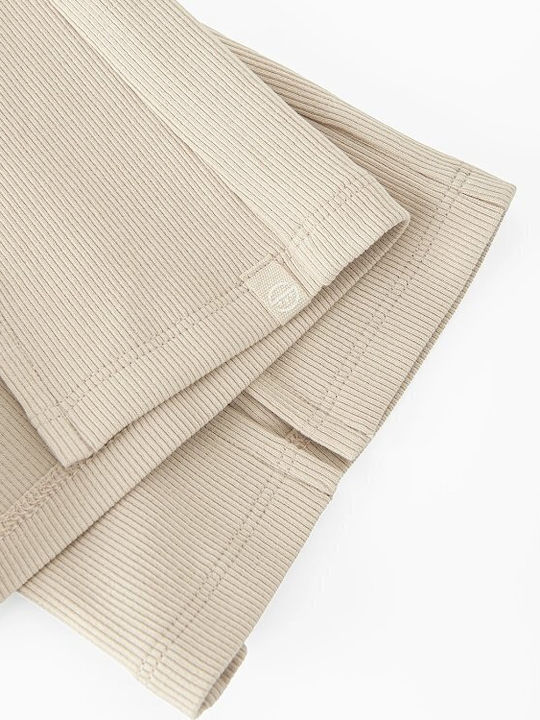 Kids Leggings Long Beige