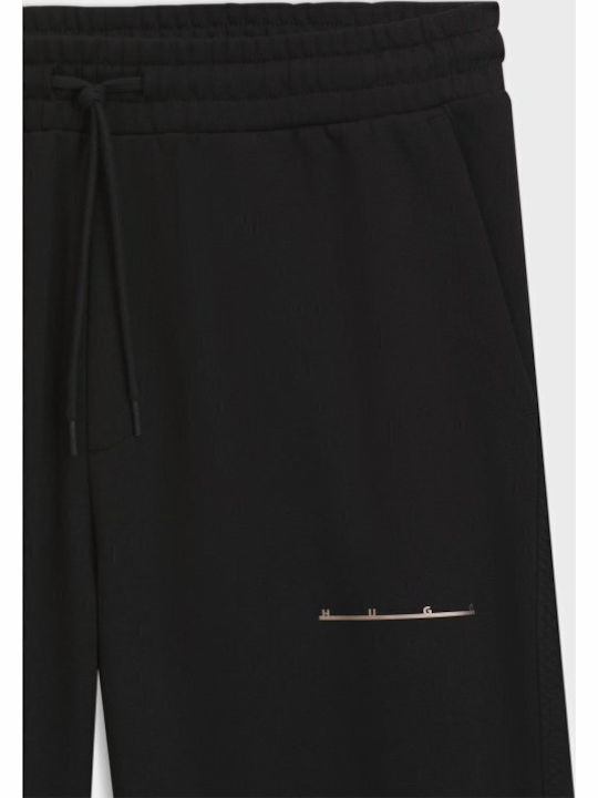 Sweatpants With Elastic Black