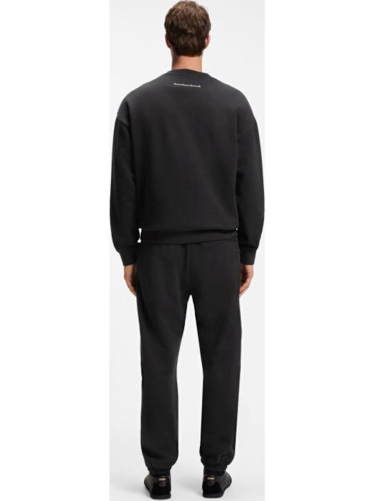 Sweatpants With Elastic Black