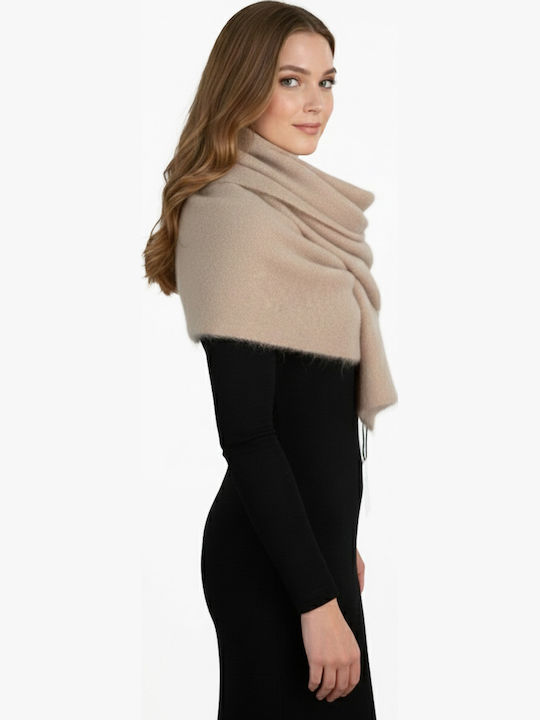 Delicatelove Madrid Damen Wollschal Beiges