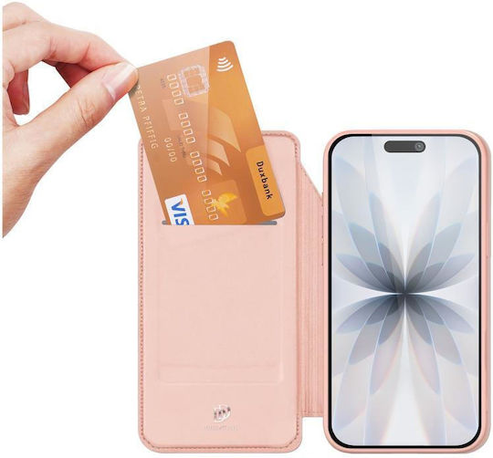 Flip-Hülle Dux Ducis Apple iPhone 17 Skin Pro Rosa