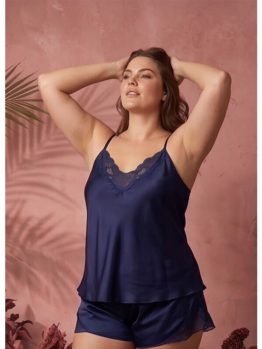 Jumelles Sommer Babydoll Blau
