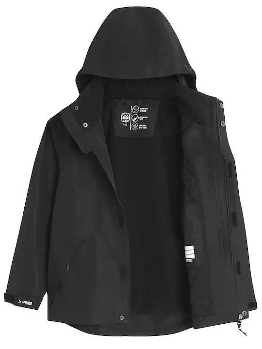 Kids Casual Short Black Jacket