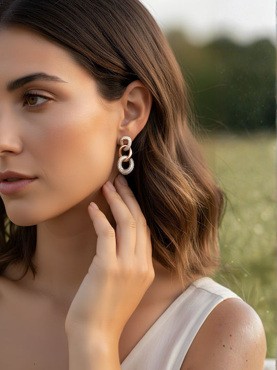 Chrysothemiss Earrings Rose Majesty