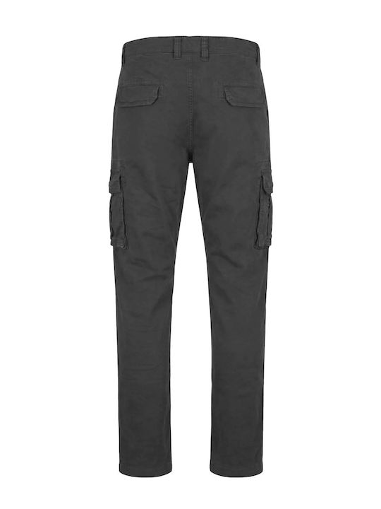 Men's Cargo Trousers Regular Fit Grey
