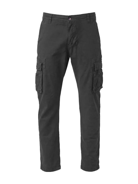 Men's Cargo Trousers Regular Fit Grey