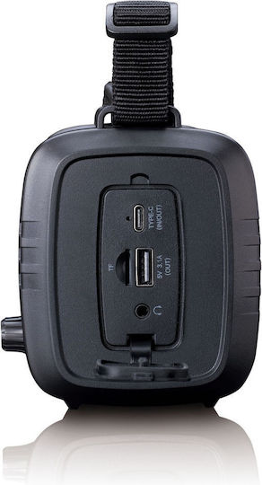 Lenco PDR-055 Φορητό Ραδιόφωνο Επαναφορτιζόμενο DAB+ με Bluetooth Γκρι