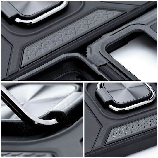 Nitro Rückseite Umschlag Silikon Kunststoff Schwarz für iPhone 17 Pro Max