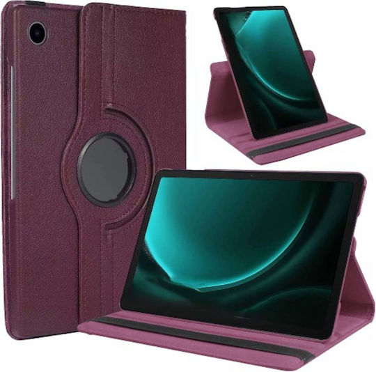 Protective Cover Flip Cover Περιστρεφόμενη Ανθεκτική Μωβ (Samsung Galaxy Tab A8)