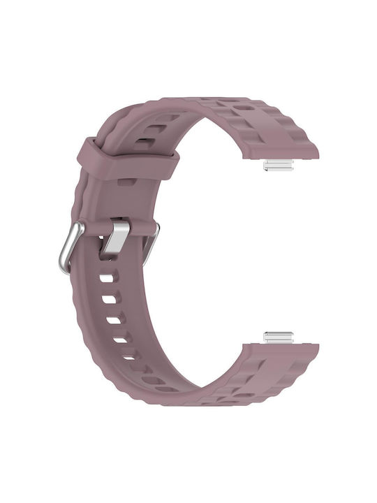 Huawei Watch Fit4 Pro Fit4 Fit3 Xdfind Silver Buckle Monochrome Watch Strap Silicone Smoky Purple Huawei Watch Fit4 Pro Fit4 Fit3 Xdfind Silver Buckle Monochrome Watch Strap Silicone Smoky Purple
