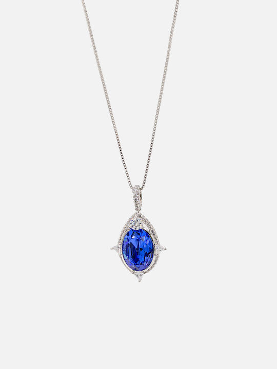 Chrysothemiss Necklace Sapphire Gaze Chrysothemiss Necklace Sapphire Gaze