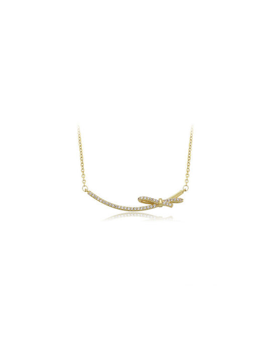 Chrysothemiss Κολιέ Elegant Bow Touch