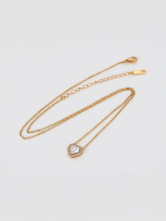 Chrysothemiss Κολιέ Sweetheart Glow