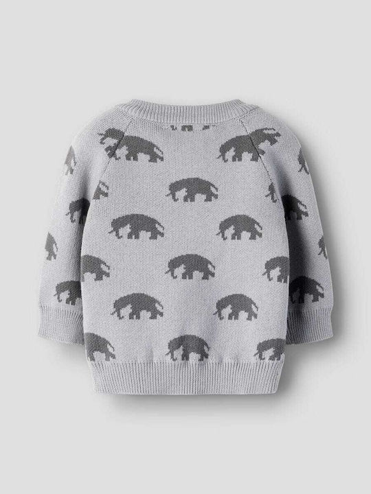 Kids Cotton Cardigan Sleet