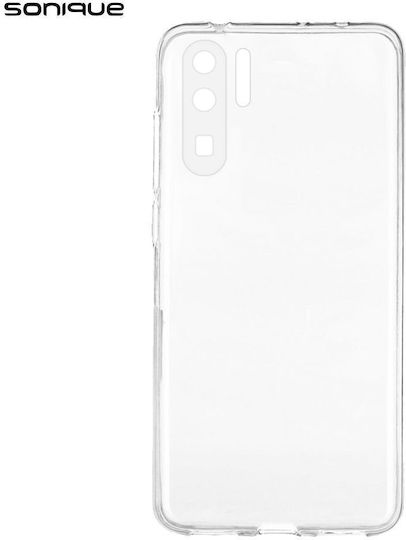 Sonique Umschlag Rückseite Silikon 0.5mm Transparent (Huawei P30 Pro)