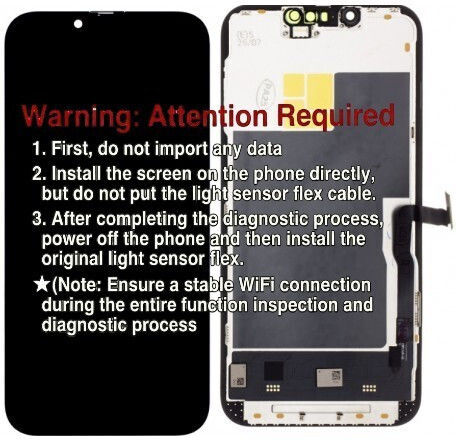 Οθόνη OLED Lcd+touch με Μηχανισμό Αφής για Iphone 13 Pro Max (Μαύρο)