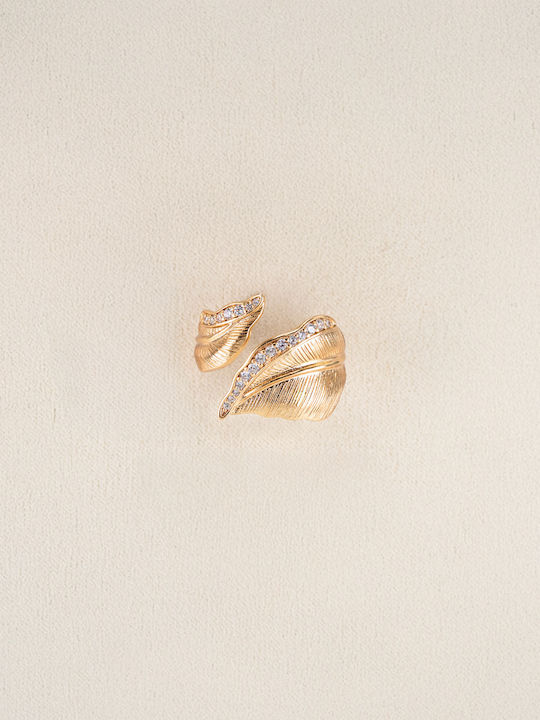 Chrysothemiss Δαχτυλίδι Feuille D'