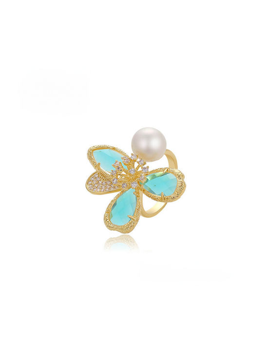 Chrysothemiss Δαχτυλίδι Aurora Blossom