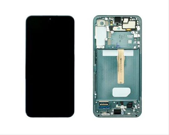Samsung O ecran cu Mecanism Tactil și Cadru pentru Samsung Galaxy S22 Plus (Verde)