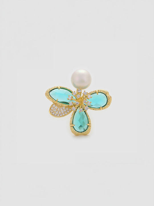 Chrysothemiss Δαχτυλίδι Aurora Blossom