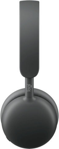 Logitech Zone 2 ES UC Version Ασύρματα On Ear Multimedia Ακουστικά με μικρόφωνο και σύνδεση Bluetooth / USB-C σε Γκρι χρώμα