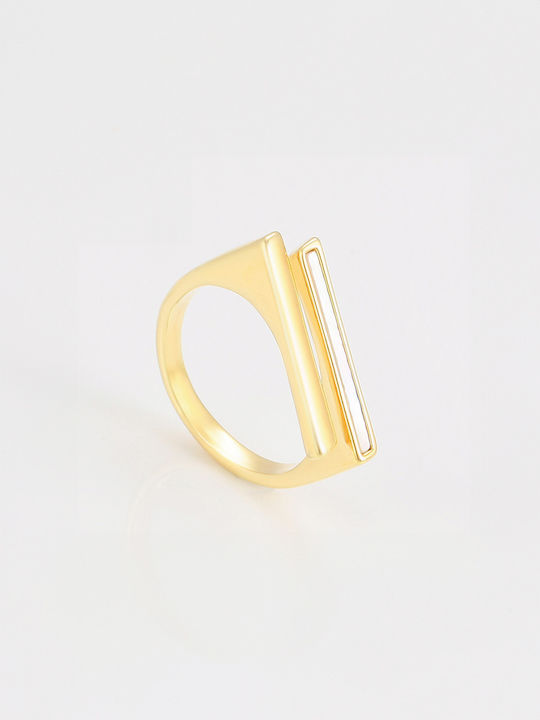 Chrysothemiss Δαχτυλίδι Minimalist Gold Band