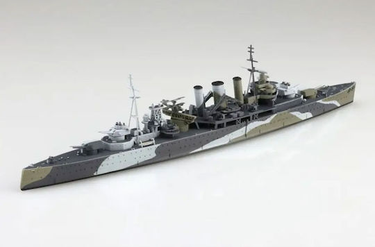 Пластмасов Моделен Комплект Кралски Флот Тежък Крейсер Кент 1/700