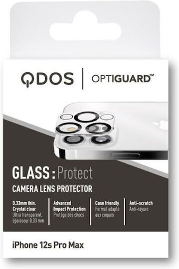 QDOS Kameraschutz Gehärtetes Glas Transparent für das iPhone 13 Pro