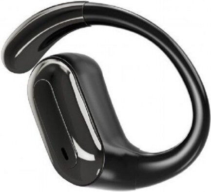 Gembird OWS-01-BK Open Ear Bluetooth Handsfree Ακουστικά με Θήκη Φόρτισης Μαύρα