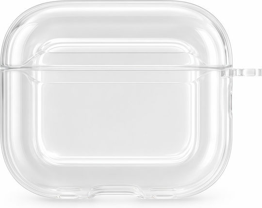 Vivid Holder With Hook in Transparent Colour for Apple AirPods Pro 3