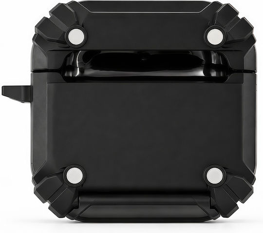 Vivid Holder με Γάντζο σε Μαύρο χρώμα για Apple AirPods 4