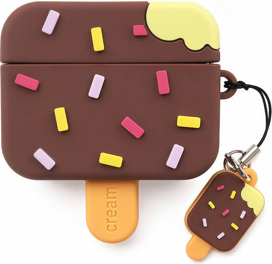 Vivid Case in Brown Color for Apple AirPods Pro 3