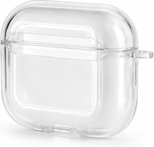 Vivid Holder With Hook in Transparent Colour for Apple AirPods Pro 3