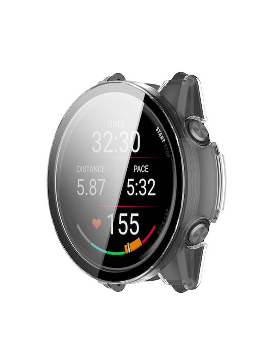 Techsuit Pro în culoare transparentă pentru Garmin Forerunner 70 / Forerunner 170