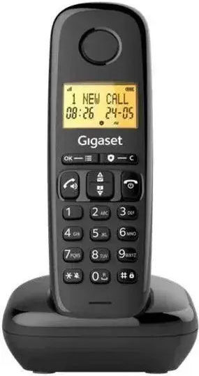 Gigaset Basic 100 Ασύρματο Τηλέφωνο Μαύρο