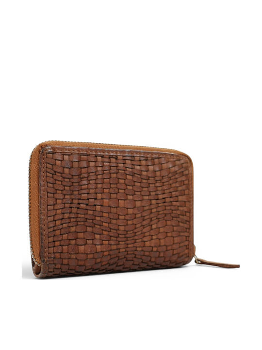 Leather Women's Wallet Brown