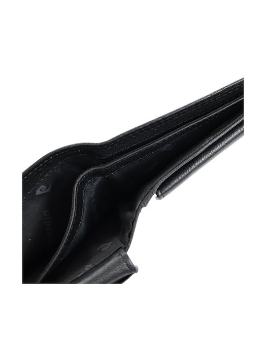 Portofel bărbătesc din piele Negru