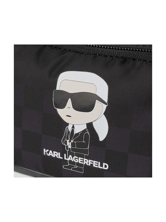 Karl Lagerfeld Детско чантичка за кръст Черно