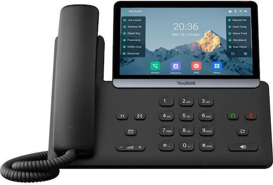 Yealink T88v Pro Ip Voip Gigabit Poe Wifi Bluetooth Phone Successor To T58w